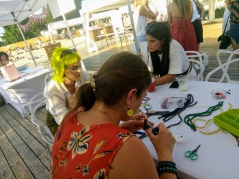 Event Benefit cosmetics, žluté lázně červen 2019